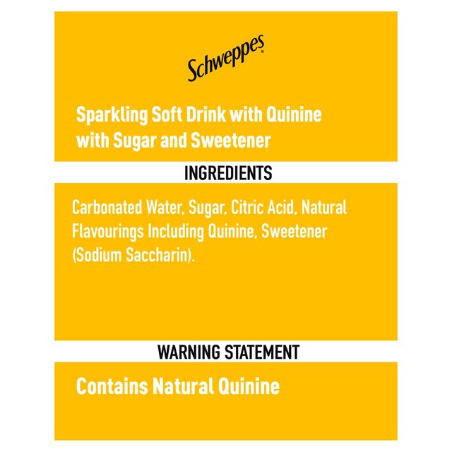 Schweppes Tonic Water   24 x 200ml GOODS M&S   