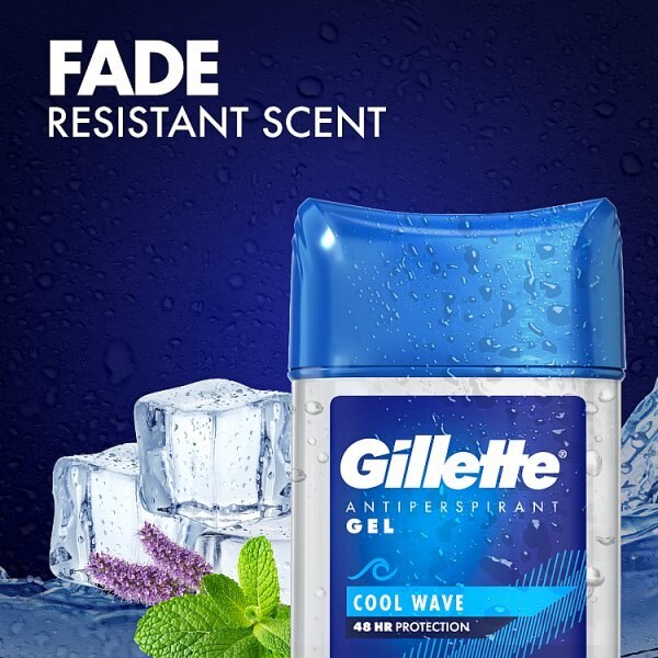 Gillette Antiperspirant Deodorant Clear Gel Cool Wave 70ml GOODS Superdrug   