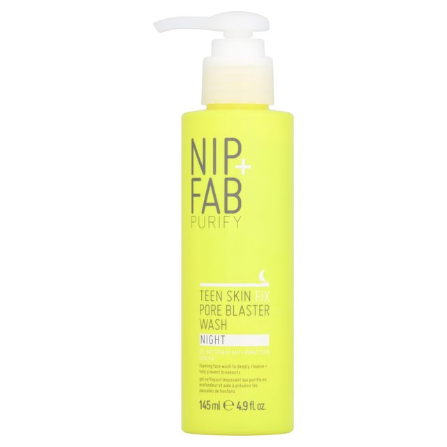 NIP+FAB Teen Skin Blemish Fighting Jelly Face Wash Night   145ml GOODS M&S   