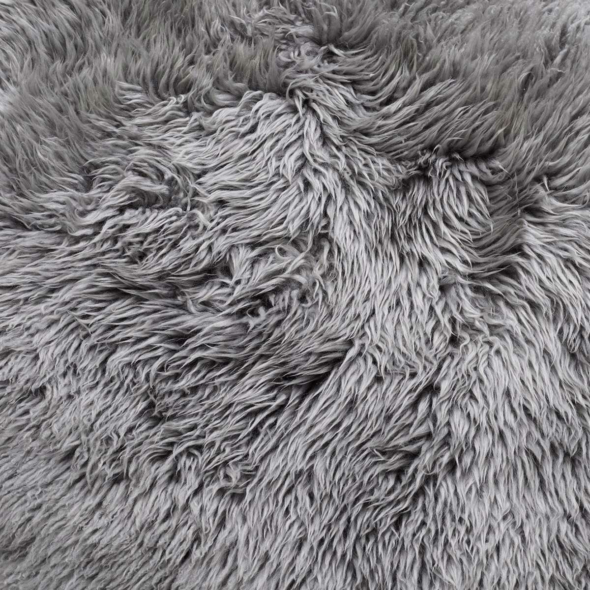 Bowron sheepskin rug grey 60x90 cm (British brand)