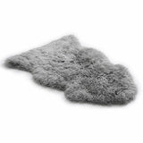 Bowron sheepskin rug grey 60x90 cm (British brand)