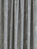 Laura Ashley grey steel pussy willow pencil pleat curtains, UK version