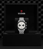 TUDOR Black Bay Chrono stainless steel watch 41mm (British brand)