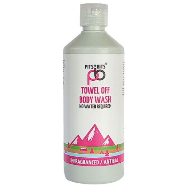 Pits And Bits Towel Off Body Wash Antibacterial 500ml