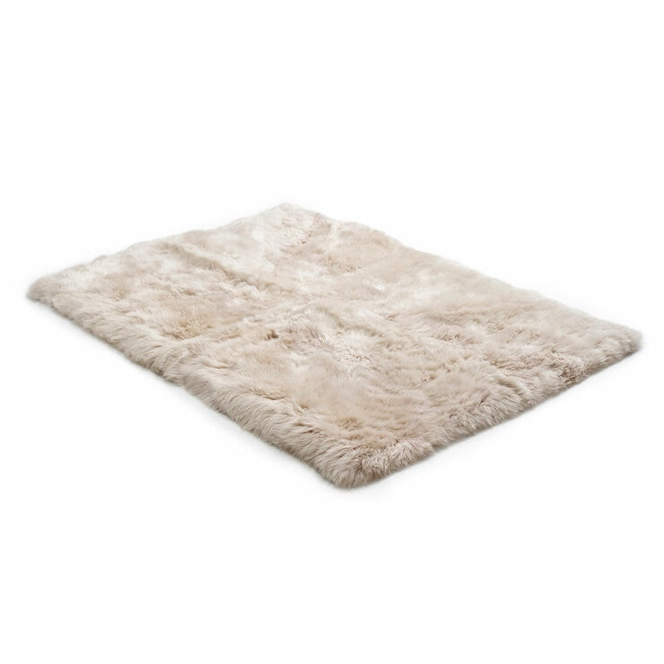 Bowron sheepskin area rug 120x180cm Stone, UK version