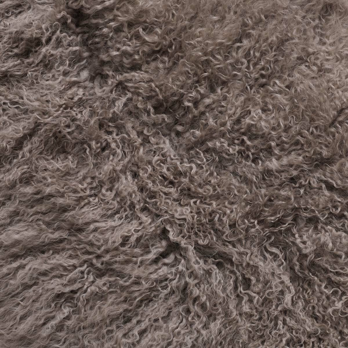 Bowron sheepskin rug Mushroom 60x90 cm, imported from the UK