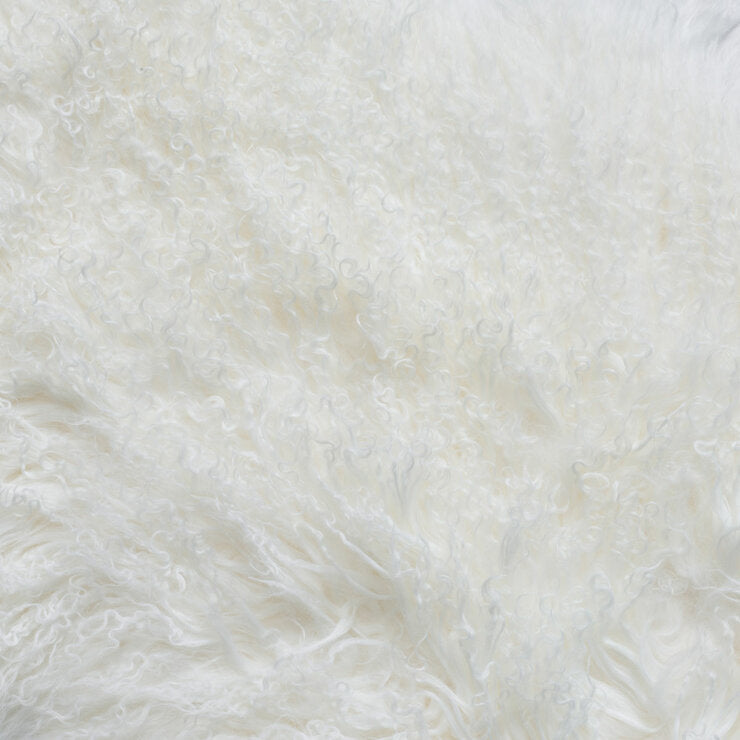 Bowron sheepskin rug white 60x90 cm (British brand)
