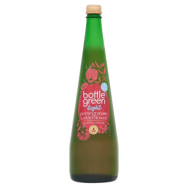 Bottlegreen Pomegranate & Elderflower Light Sparkling Presse Drink    750ml GOODS M&S   