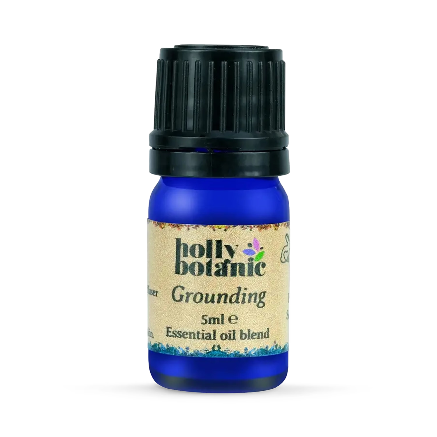 Holly Botanic grounding essential oil blend 5ml - British product