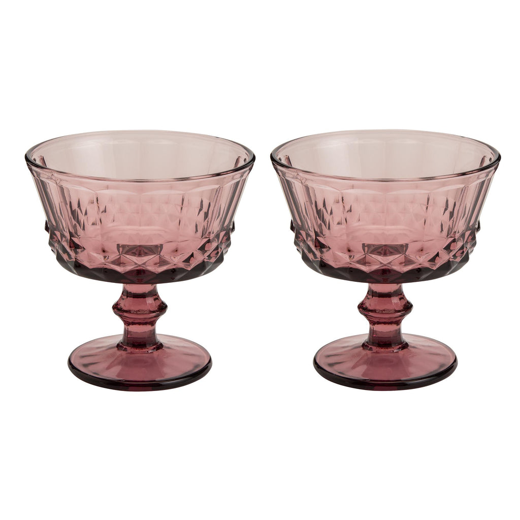 Habitat Glass Footed Sundae Bowl