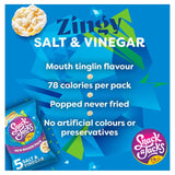 Snack a Jacks Salt & Vinegar Multipack Rice Cakes   5 per pack GOODS M&S   