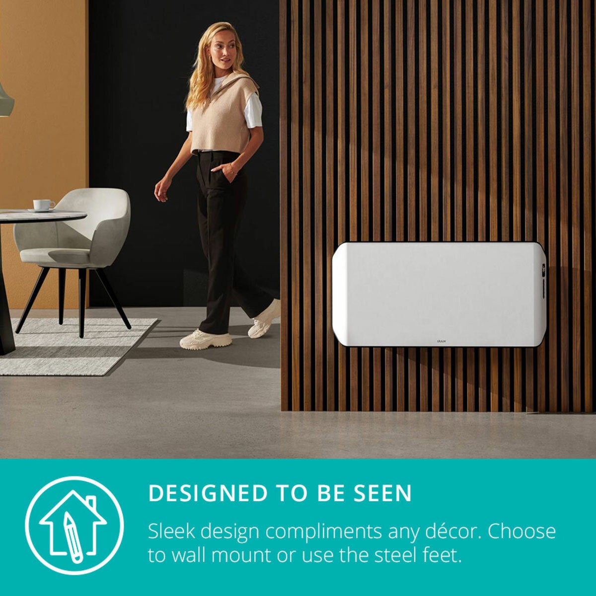 Duux Edge smart convector heater 1000W, imported from the UK