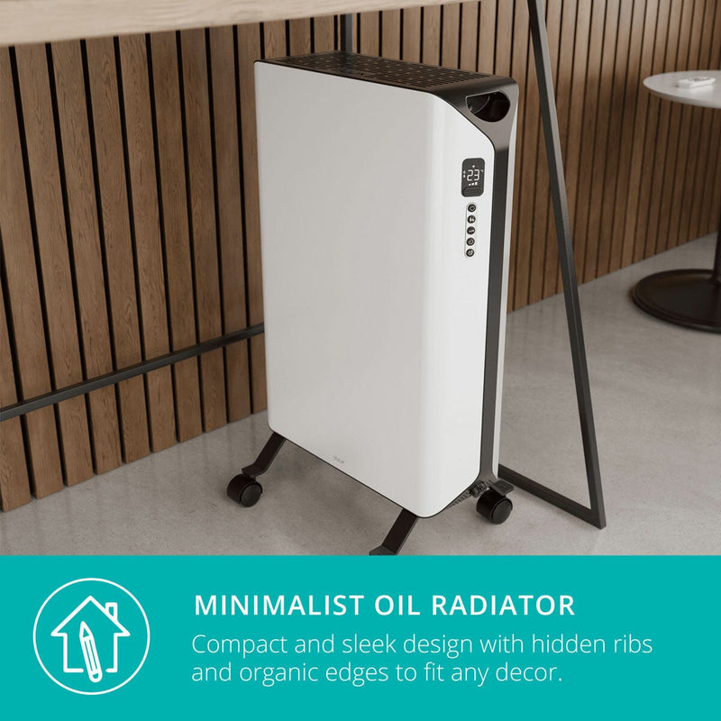 Duux Edge oil filled radiator 2000W white, UK version