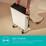 Duux Edge oil filled radiator 2000W white, UK version