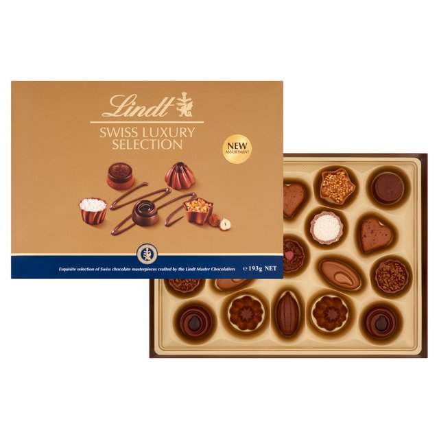 Lindt Swiss Luxury Selection   193g GOODS M&S   