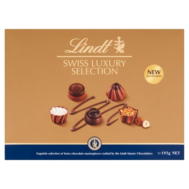 Lindt Swiss Luxury Selection   193g GOODS M&S   