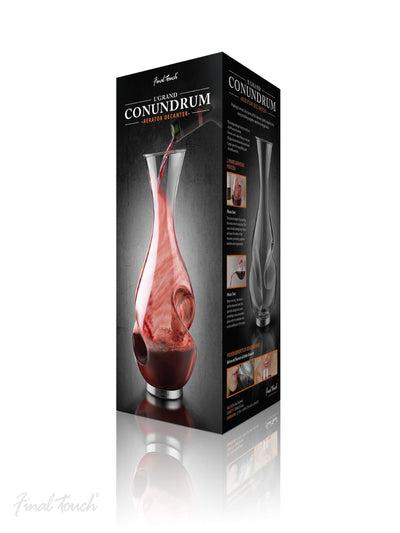 إبريق تهوية نبيذ Jeray Clear Final Touch L Grand Conundrum 750 مل من Next - اشترِ عبر الإنترنت من McGrocer