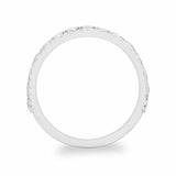 Diamond ring 0.60ctw round brilliant 18ct white gold, imported from the UK