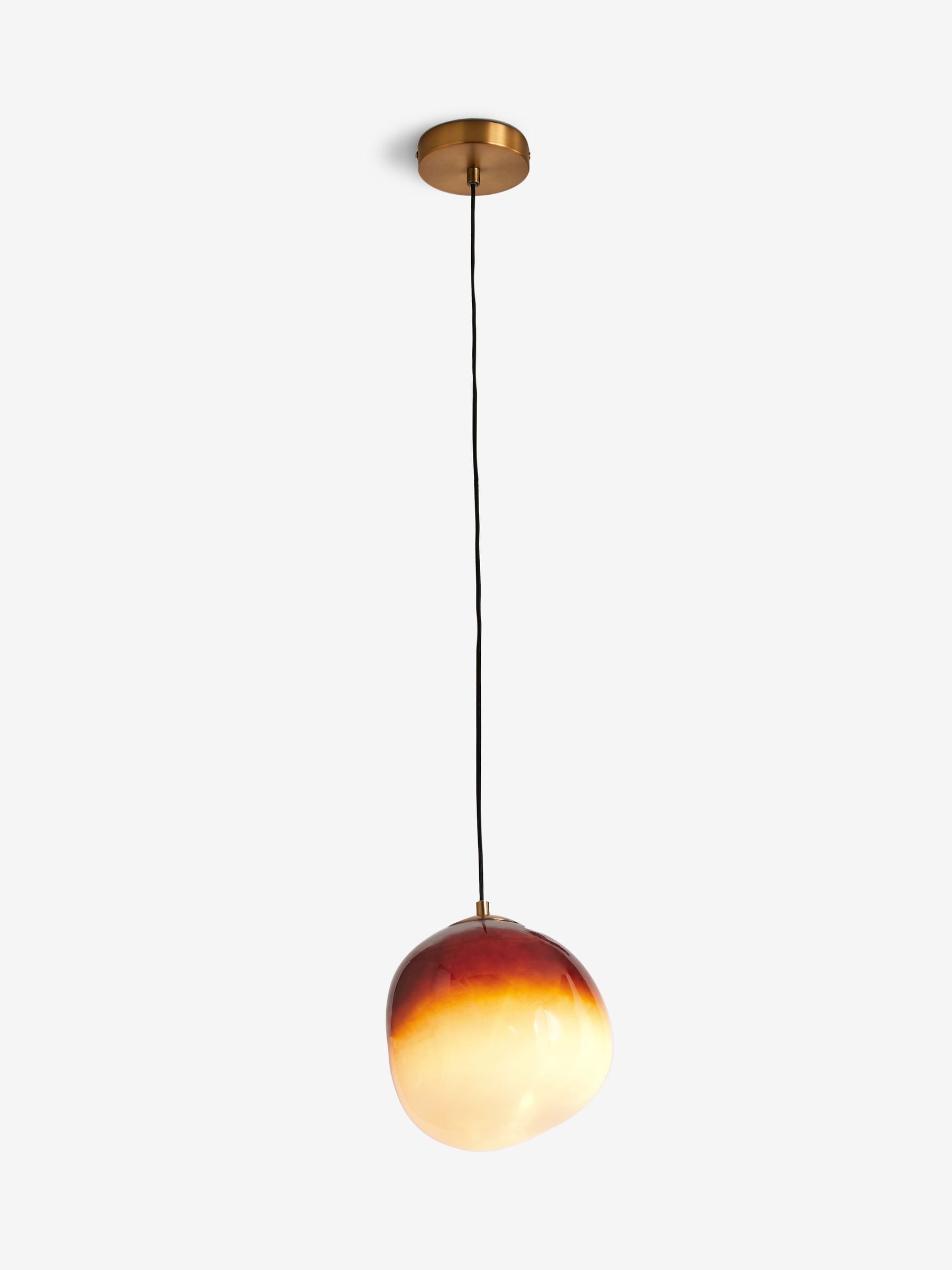 French Connection orange glass spare part 23.1cm, imported from the UK