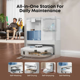 eufy X10 Pro Omni robotic vacuum white (British brand)