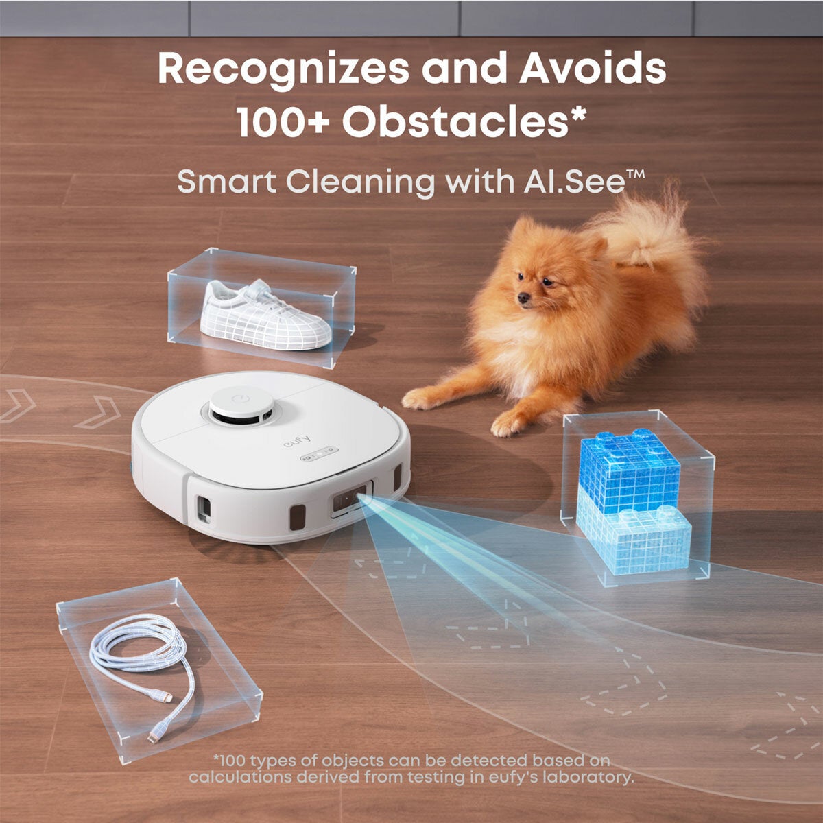 eufy X10 Pro Omni robotic vacuum white (British brand)