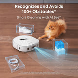 eufy X10 Pro Omni robotic vacuum white (British brand)