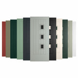 HomeFrame composite front door Rotterdam style with right window panes, imported from the UK