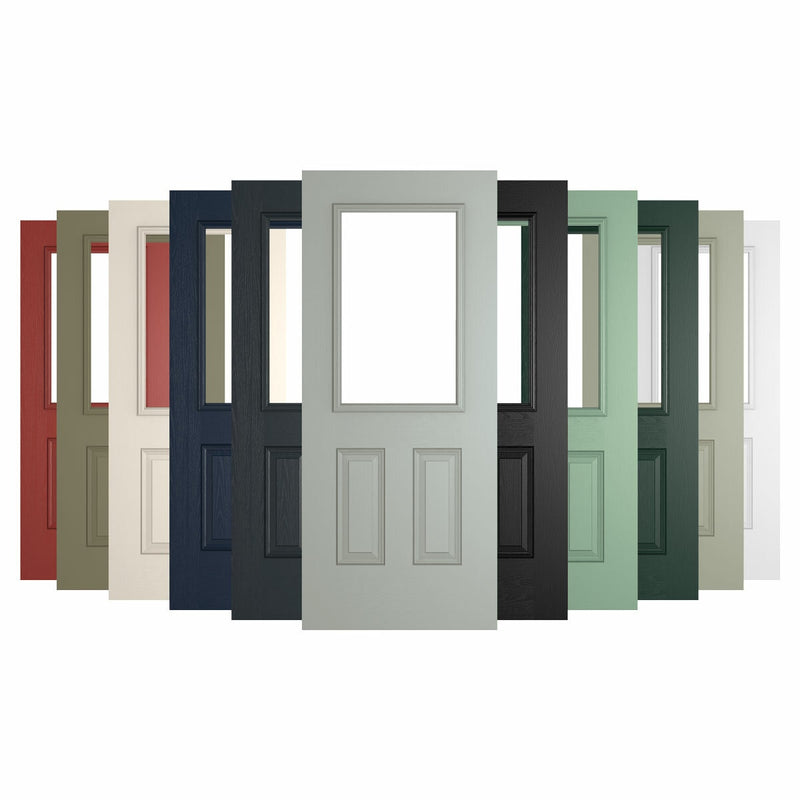 HomeFrame Tuscany composite front door - British product