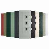HomeFrame composite front door Rotterdam style with right window panes, imported from the UK