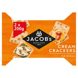 Jacob's Original Cream Crackers Twin Pack   2 x 200g GOODS M&S   