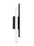 Eglo Serricella black LED wall light, imported from the UK