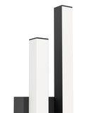 Eglo Serricella black LED wall light, imported from the UK