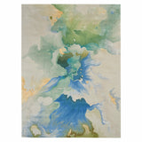 Nourison Prismatic rug blue seafoam in 4 sizes, imported from the UK