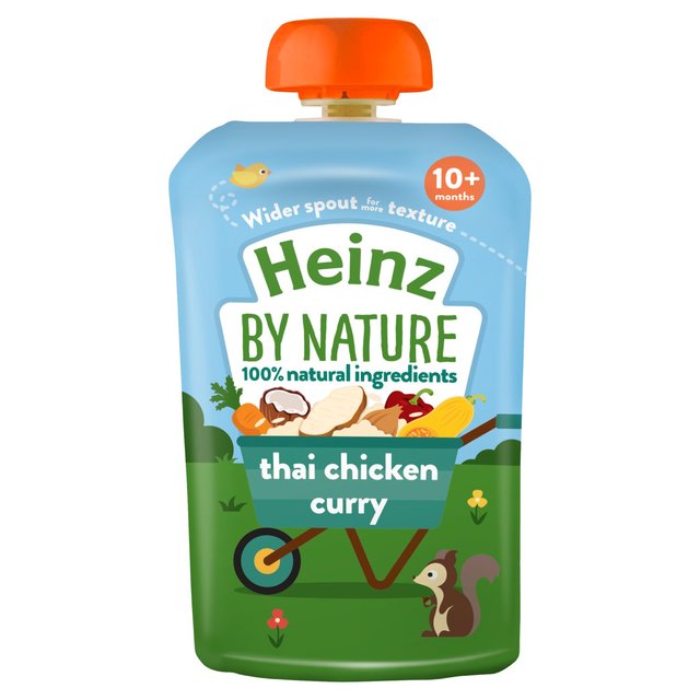 Heinz Thai Chicken Curry Pouch Baby Food 10+ Months   180g GOODS M&S   