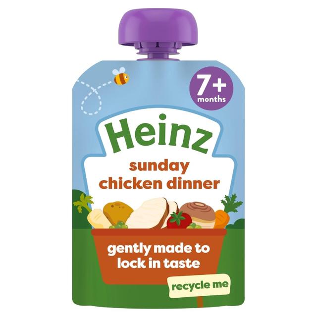 Heinz Sunday Chicken Dinner Baby Food Pouch 7+ Months   130g GOODS M&S   