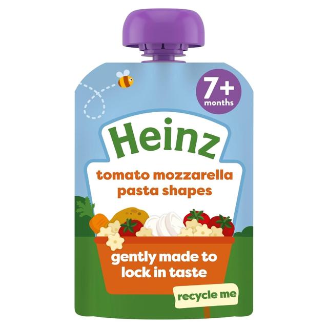 Heinz Tomato Mozzarella Pasta Shapes Baby Food Pouch 7+ Months    130g GOODS M&S   