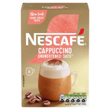 Nescafe Gold Cappuccino Unsweetened Instant Coffee 8 Sachets   8 per pack GOODS M&S   