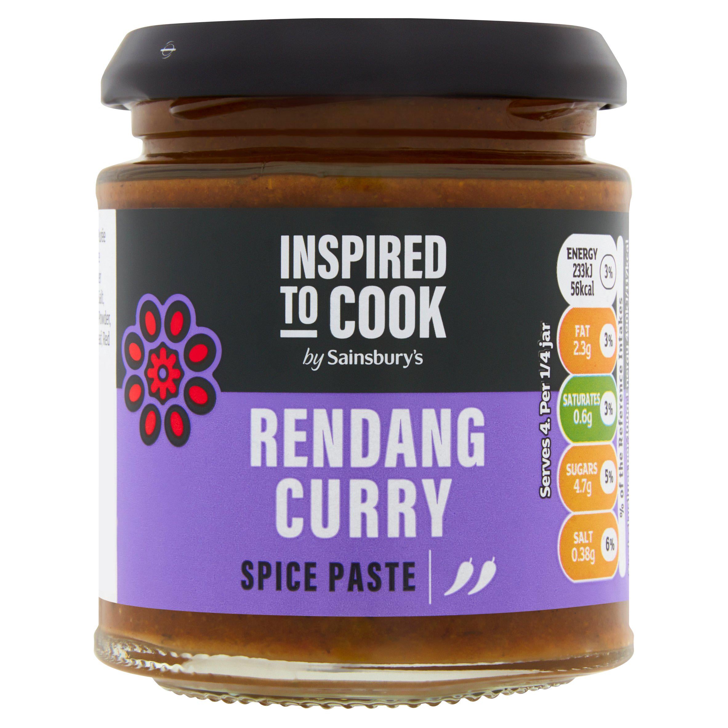 Sainsbury's Rendang Curry Paste 190g GOODS Sainsburys   