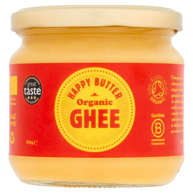 Happy Butter Organic West Country Ghee   300g GOODS M&S   