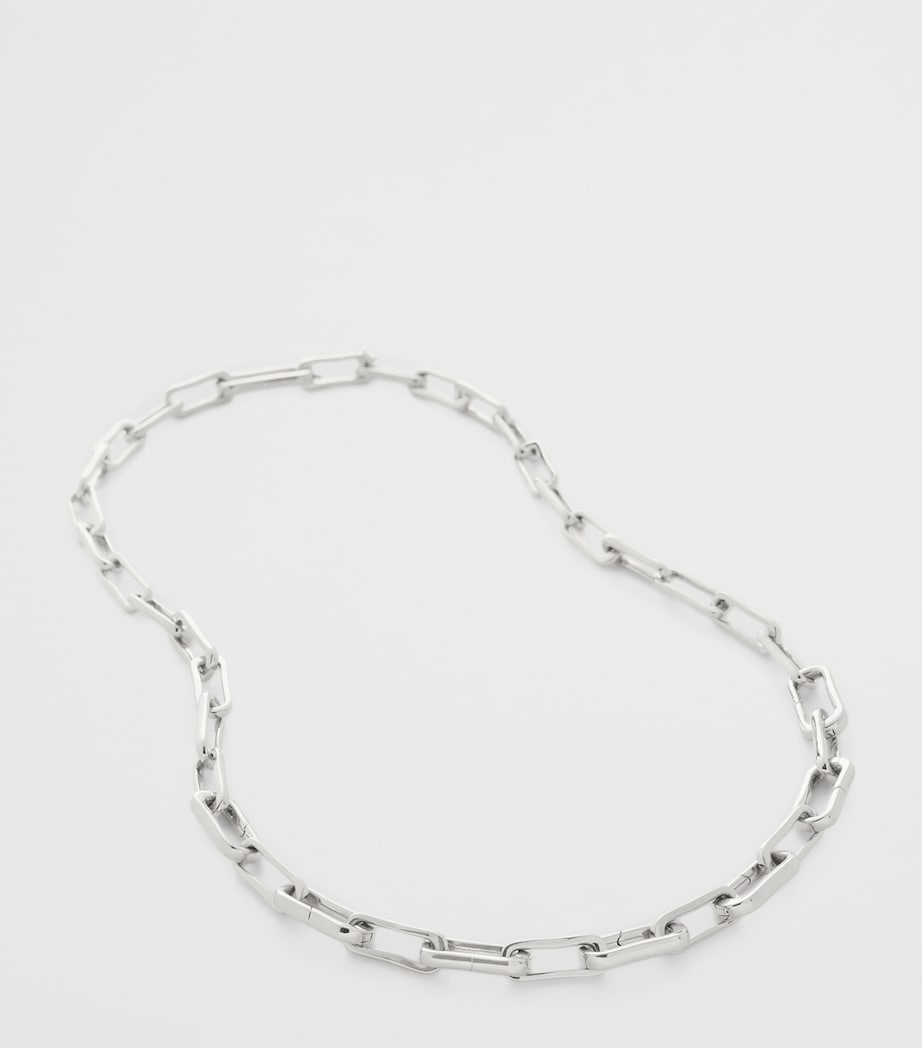 Monica Vinader sterling silver Alta Charm necklace, UK version
