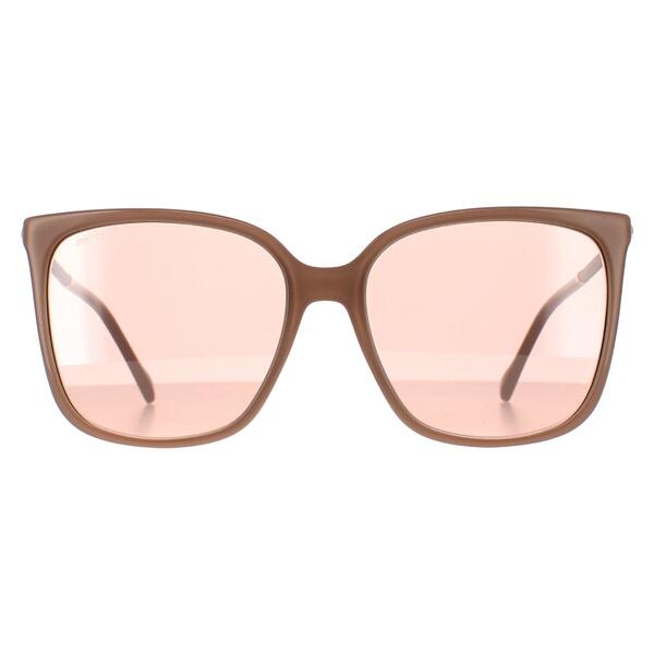 Jimmy Choo beige women sunglasses square frame, imported from the UK