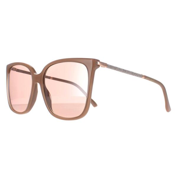 Jimmy Choo beige women sunglasses square frame, imported from the UK