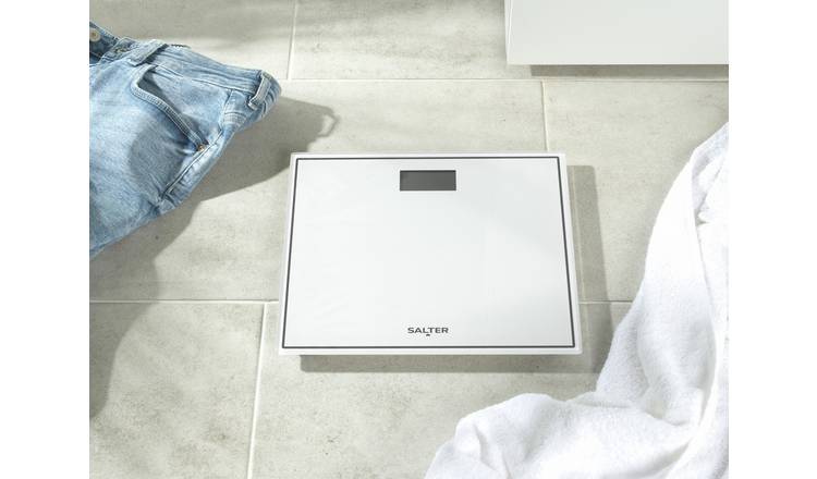 Salter bathroom scale compact white, imported from the UK