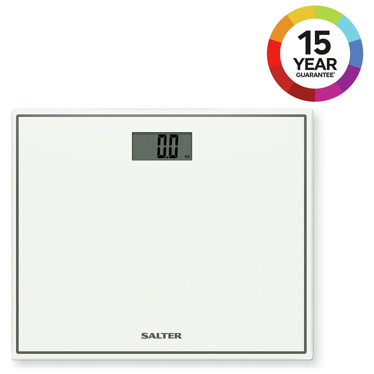 Salter bathroom scale compact white, imported from the UK