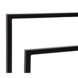 Habitat 2-tier freestanding towel rail black - British product