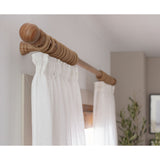 Argos Home wooden fixed curtain pole 300cm - British product