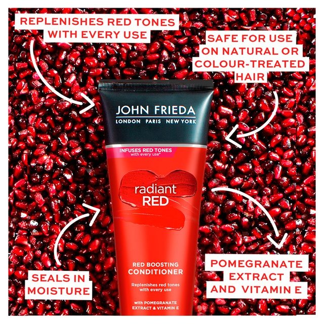 John Frieda Red Boosting Conditioner Radiant Red   250ml