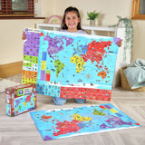 Orchard Toys world map jigsaw puzzle 150 pieces, UK version