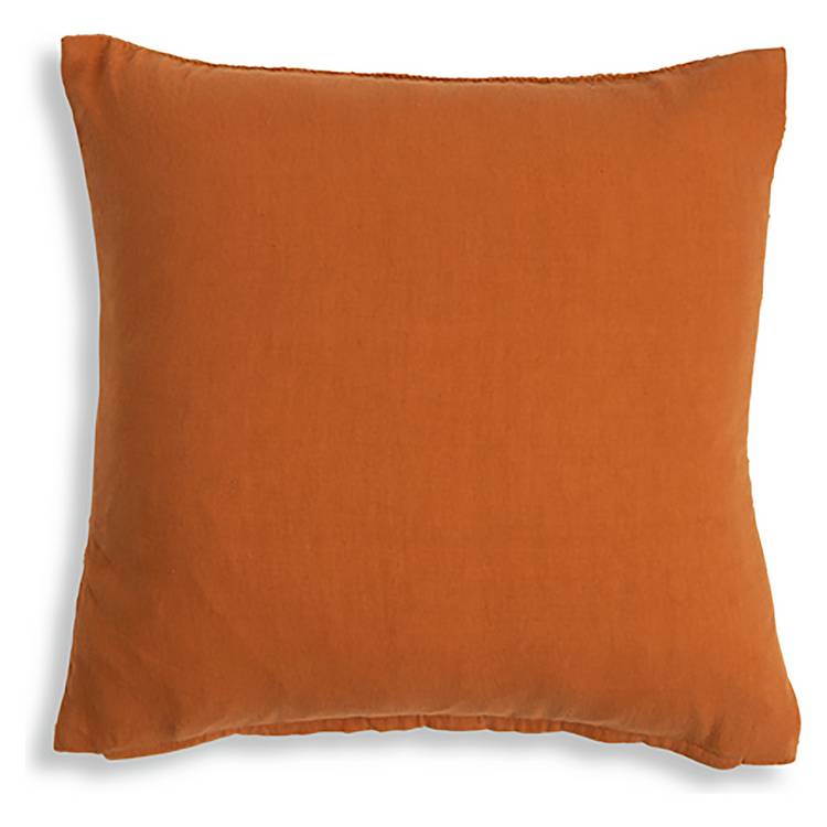 Habitat Abstract Tufted Cushion Orange 43x43cm - British product