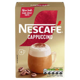 Nescafe Gold Cappuccino Instant Coffee   8 per pack GOODS M&S   